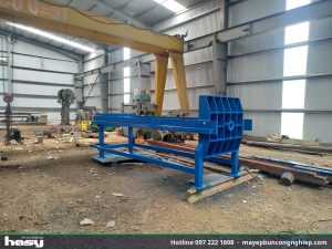 Khung máy ép bùn khung bản cỡ nhỏ chế tạo tại xưởng HASY